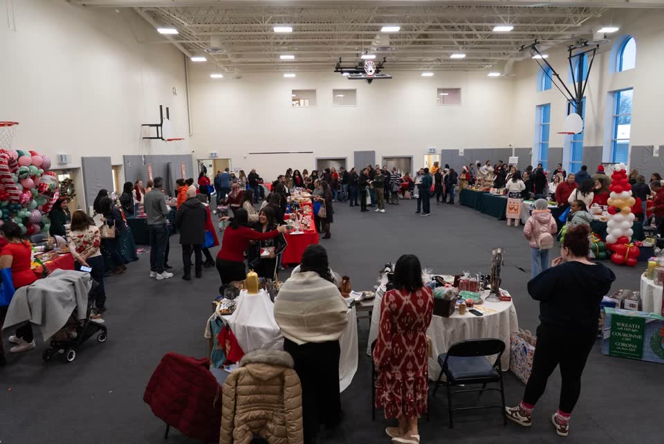 Our First Christmas Market